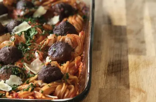 Tray Baked Spaghetti