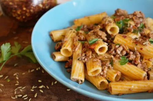 Pork and Fennel Pasta - food planner