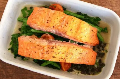 Salmon Tray Bake