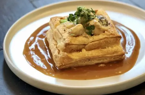 Upside down chicken pie web