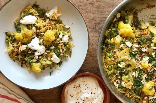 Vegetable Biryani FiveDinners Weekly Meal Planner