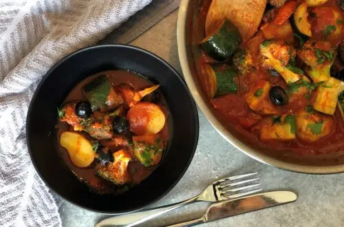 Vegetable Stew Five Dinners