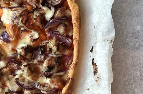 Sausage Pastry Pizza FiveDinners