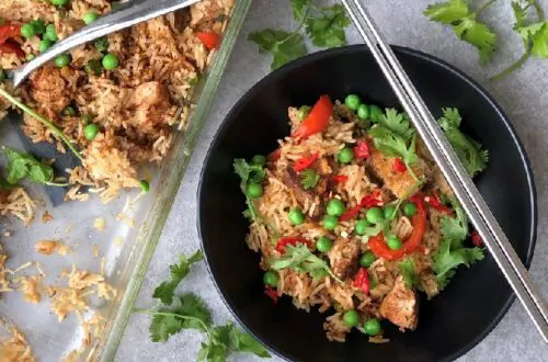 one tray chinese rice five dinners