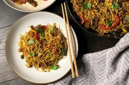 Singapore Noodles Five Dinners Meal Planner
