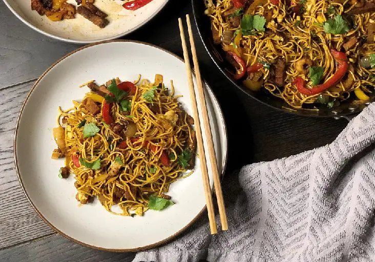 Singapore Noodles Five Dinners Meal Planner