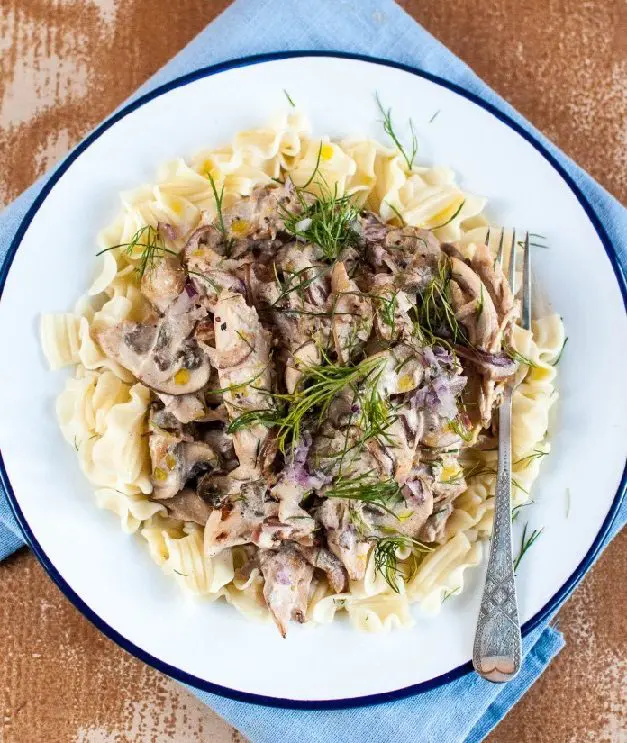 Chicken Stroganoff Ren Behan FiveDinners