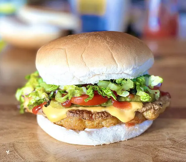 Cauli Steak Burger vegan