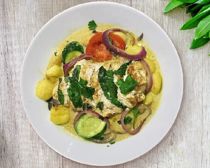 Curried Chicken and Gnocchi