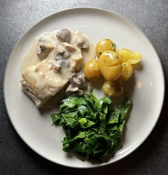 Smoked Haddock Mushroom Sauce
