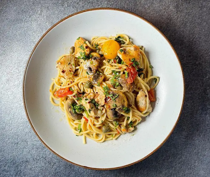 Chicken Piccata Pasta