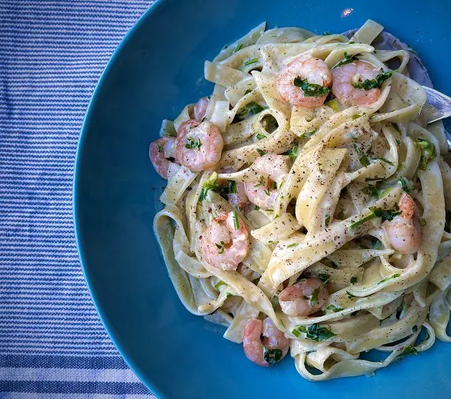 Prawn Pasta Linda Lusardi FiveDinners