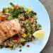 Salmon on Couscous FiveDinners Kate Novak