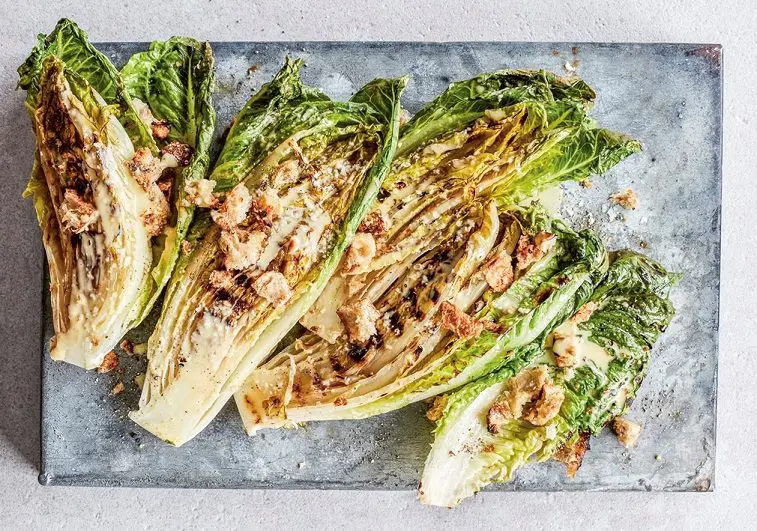 Grilled Caesar Salad