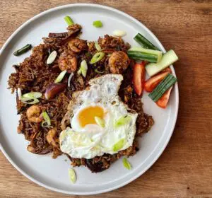 Nasi Goreng Prawns