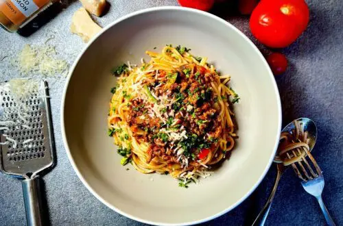 Spaghetti Bolognese Cinnamon