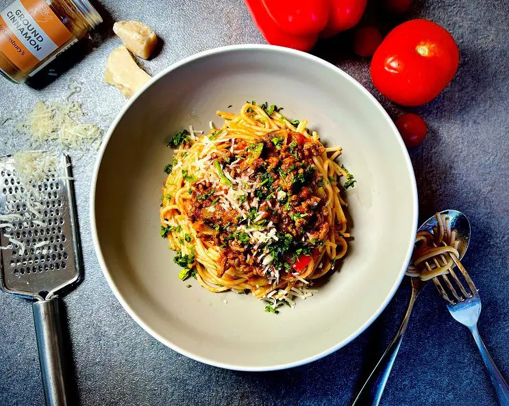 Spaghetti Bolognese Cinnamon
