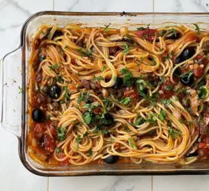 spaghetti puttanesca