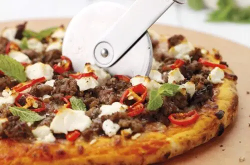 Chilli Lamb Pizza