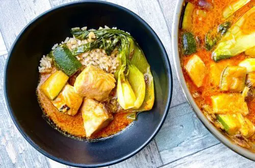 Red Thai Salmon Curry