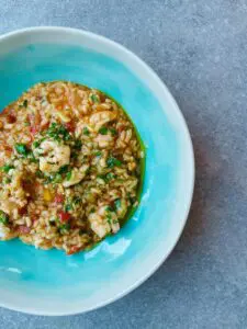 Prawn Fennel Seed Risotto