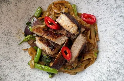 Chinese Five Spice Pork Shoulder Steak Stir Fry