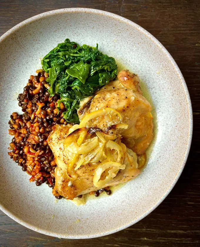 Lemon Chicken Tray Bake