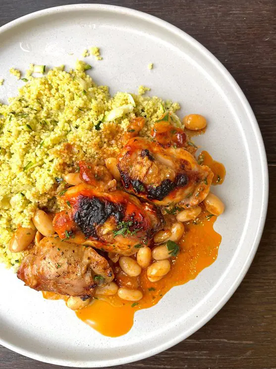 Tray Bake Chicken Thighs Tomato Soup