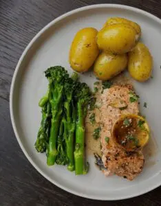 Burnt Butter Roasted Salmon