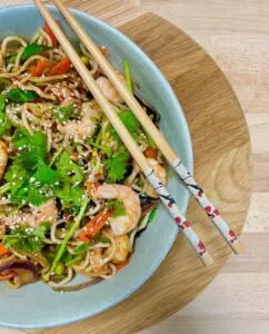 Prawn Teriyaki Stir Fry
