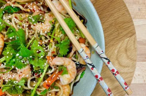 Prawn Teriyaki Stir Fry