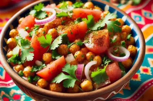 Ismaa Ramzan Chana Chaat dish