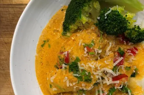 Sun dried pesto creamy chicken