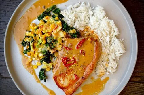 satay pork chops recipe