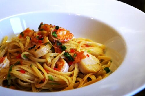 Seafood Pasta Five Dinners Meal Planner