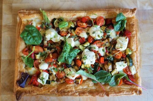 Puff-Pastry-Pizza-Open-Cheese-Tart