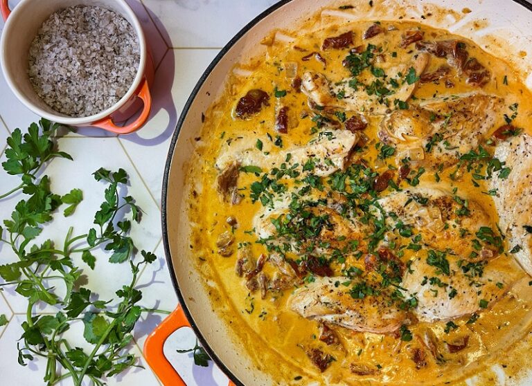 Creamy Chicken White Wine & Sundried Tomatoes Five Dinners Meal Planner