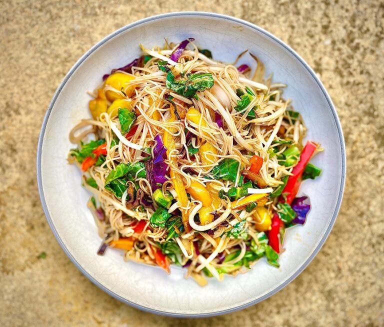 Veggie Rice Noodles Five Dinners Meal Planner
