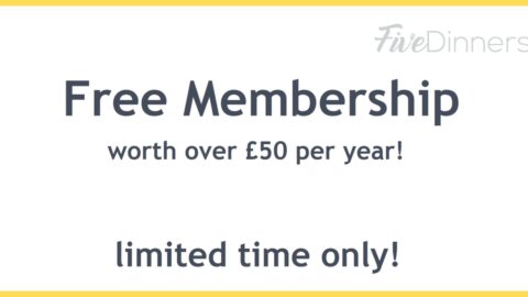 Choose your membership – Five Dinners Meal Planner