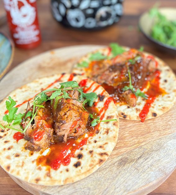 Slow Cooker Pulled Pork Tacos web