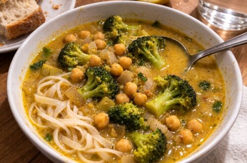 DF Creamy Broccoli Coconut Soup