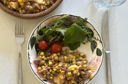 Corned Beef Hash - food bank recipe