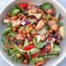 Crispy Chick Pea Pork Belly Salad Airfryer
