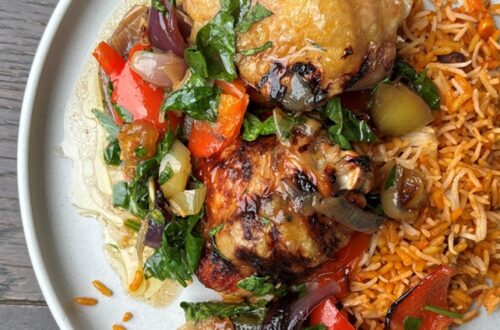 Balsamic Chicken Tray bake