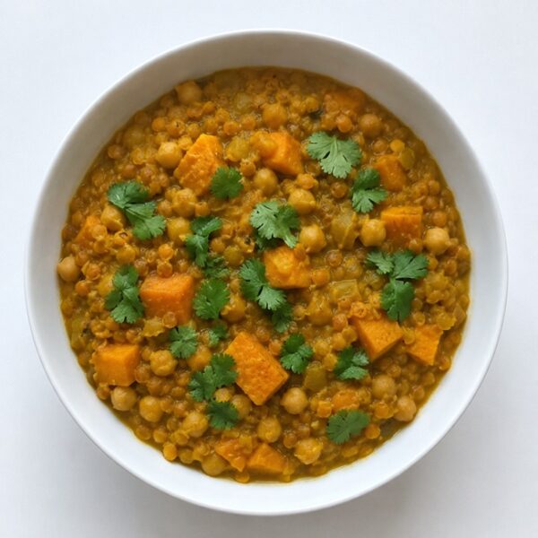 Red Lentil Butternut Squash Curry