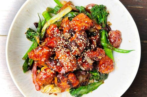 Extra Crispy Teriyaki Chicken