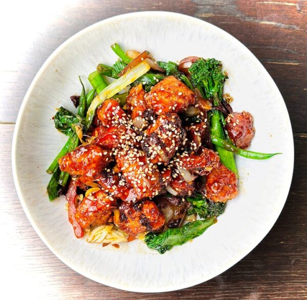 Extra Crispy Teriyaki Chicken