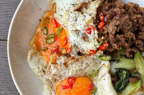 Cantonese Mince Bowl