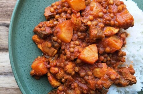 Chicken dhansak recipe