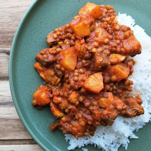 Chicken dhansak recipe